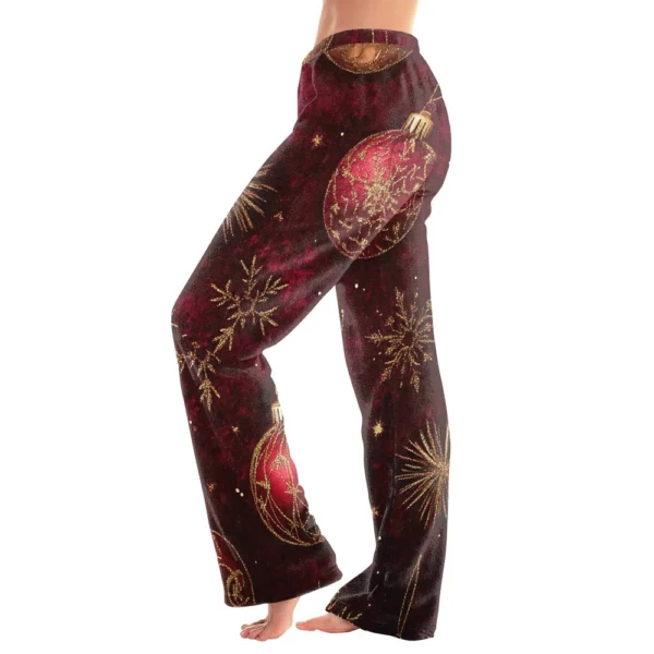 Women's Halloween Printed Casual Pants Drawstring Elastic Waist Drawstring - Image 38