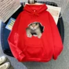 Womens Oversized Fleece Sweatshirts Long Sleeve Sweaters Pullover Fall Outfits - Image 37