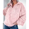 Women's casual loose warm long-sleeved jacket - Image 10