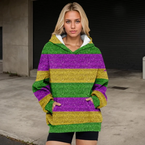 Womens Oversized Sweatshirts Fleece Hoodies Long Sleeve Shirts Pullover Fall - Image 19