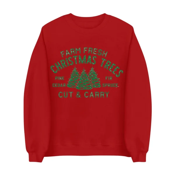 Women's Sweatshirt Sports Christmas Print Pullover Sweatshirt Round Neck Long - Image 2