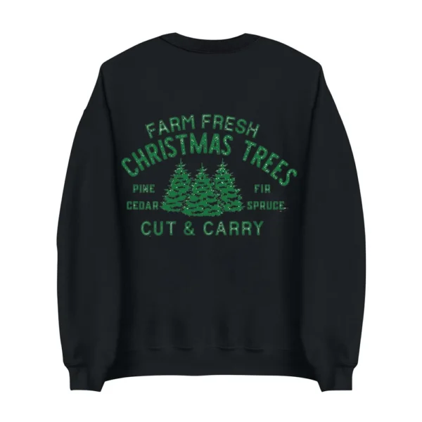 Women's Sweatshirt Sports Christmas Print Pullover Sweatshirt Round Neck Long - Image 6
