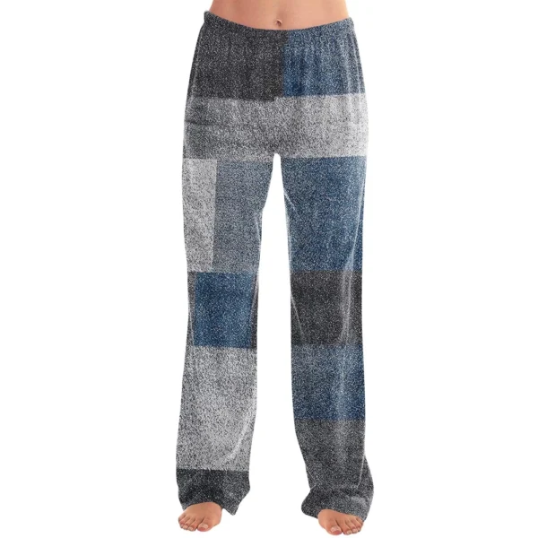 Women's Winter Soild Colored Pants, Full Length Pants, Sports Pants, Home Pants - Image 14