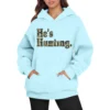 Women's Fashion Women's Lightweight Long Sleeve Pullover With Pockets Preppy - Image 3