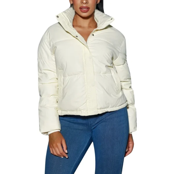 Women's Short Winter Warm Cotton Jacket Single Breasted Zipper Jacket - Image 23