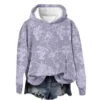Women's Tops Sweatshirt Print Round Neck Hooded Casual - Image 4