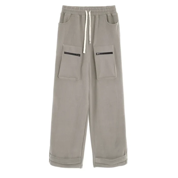 Men's Casual Sports Pants Loose Long Panel Fitness Running Cargo Sweatpants - Image 12