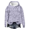 Women's Tops Sweatshirt Print Round Neck Hooded Casual - Image 20
