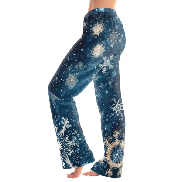 Women's Halloween Printed Casual Pants Drawstring Elastic Waist Drawstring - Image 17