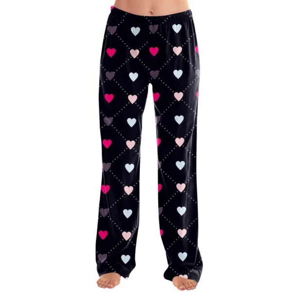 Women's Winter Soild Colored Pants, Full Length Pants, Sports Pants, Home Pants - Image 14