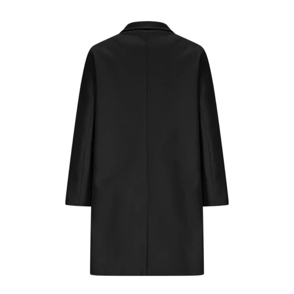 Women's Winter Warm Long Coat Classic Front Zipper Casual Blended Coat - Image 8