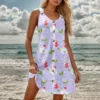 Women's Printed Easter Dresses Casual Sundresses Summer Fashion Loose Dress - Image 22