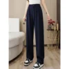 Women's casual long casual loose trousers suit pants women - Image 9