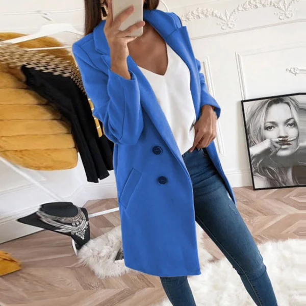Women's casual suit collar slim fit - Image 13