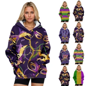 Womens Oversized Sweatshirts Fleece Hoodies Long Sleeve Shirts Pullover Fall