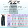 Women's Jeans Wide Leg Baggy Jeans High Waist Cargo Pants Loose Trousers - Image 2