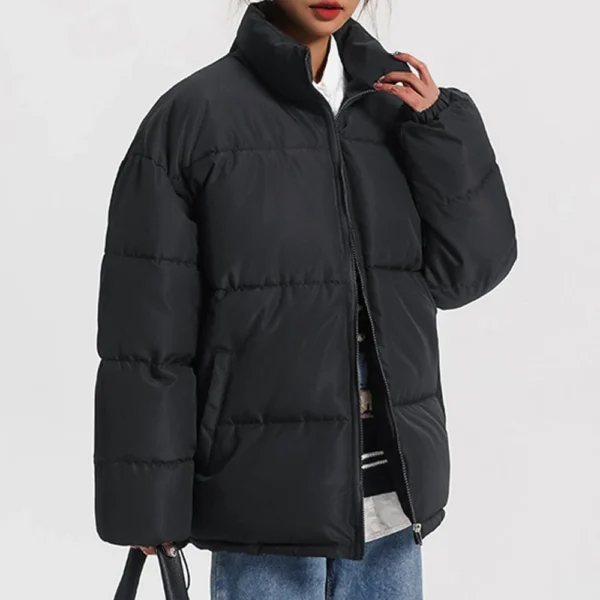 Women's Winter Coat Warm Jacket With Hooded Women Thicken Lightweight Coats - Image 9