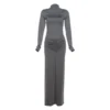 Women's sexy solid color temperament dress - Image 8