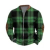 Men's Retro Casual Gradient Printed Sweatshirt - Image 3