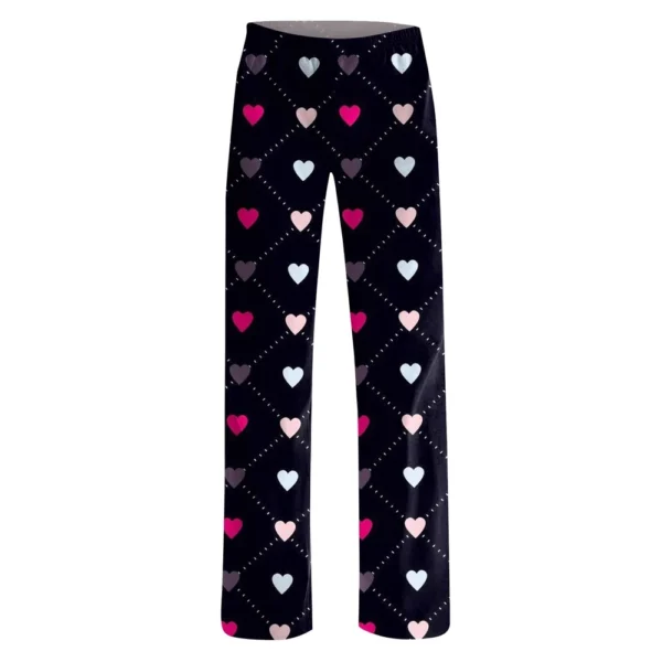 Women's Winter Soild Colored Pants, Full Length Pants, Sports Pants, Home Pants - Image 11