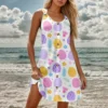 Women's Printed Easter Dresses Casual Sundresses Summer Fashion Loose Dress - Image 19