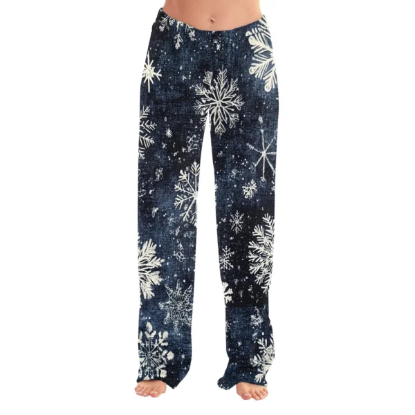 Women's Halloween Printed Casual Pants Drawstring Elastic Waist Drawstring - Image 28