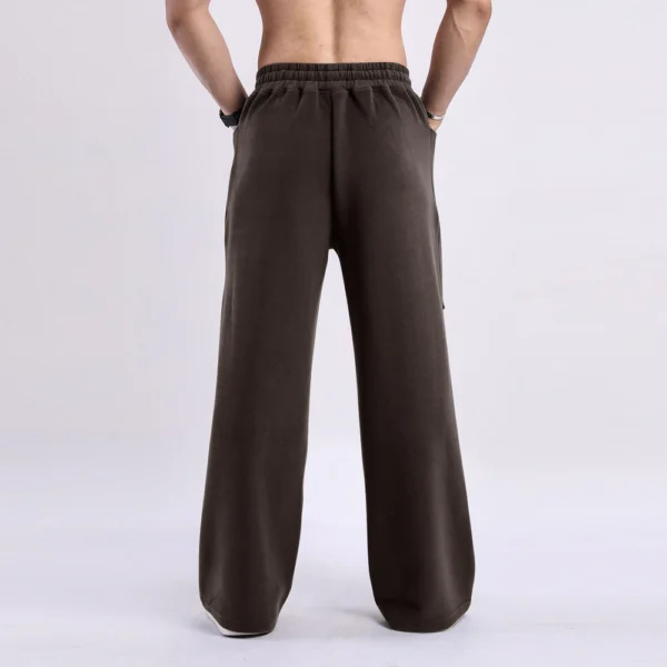 Men's Casual Sports Pants Loose Long Panel Fitness Running Cargo Sweatpants - Image 9