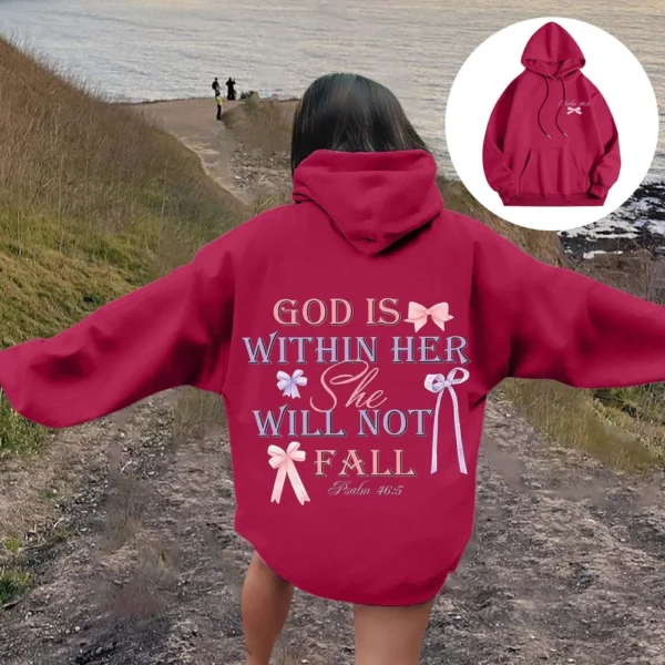 Women's Fashion Lightweight Pullover with Pockets Long Sleeve Hoodies - Image 31