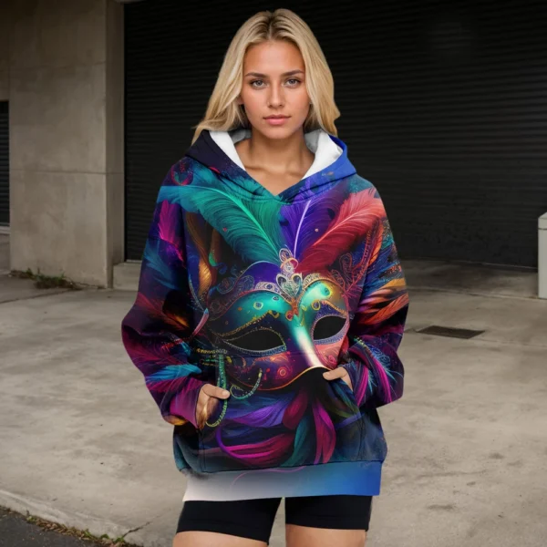 Womens Oversized Sweatshirts Fleece Hoodies Long Sleeve Shirts Pullover Fall - Image 22