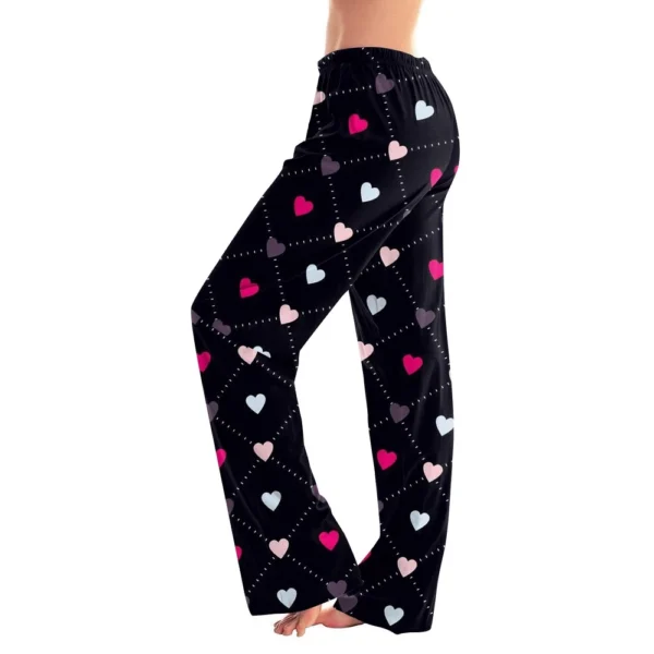 Women's Winter Soild Colored Pants, Full Length Pants, Sports Pants, Home Pants - Image 13