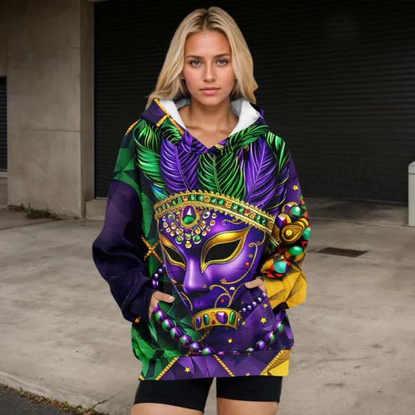 Womens Oversized Sweatshirts Fleece Hoodies Long Sleeve Shirts Pullover Fall - Image 25