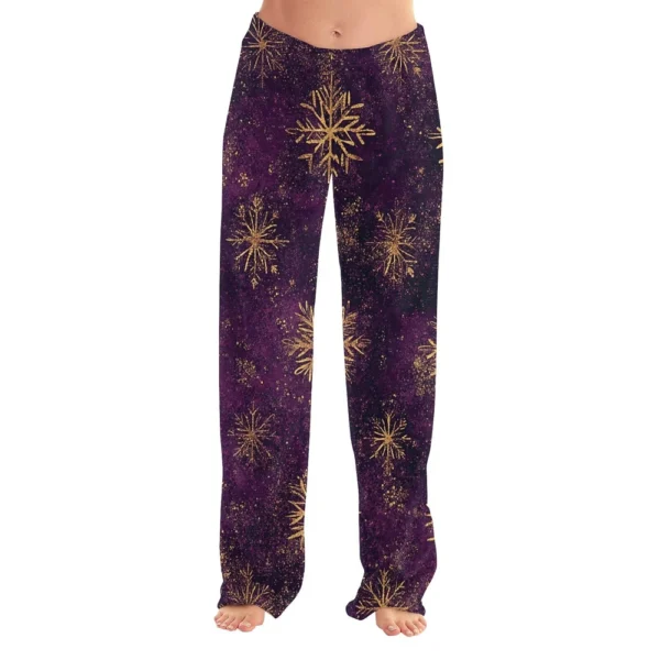 Women's Halloween Printed Casual Pants Drawstring Elastic Waist Drawstring - Image 31