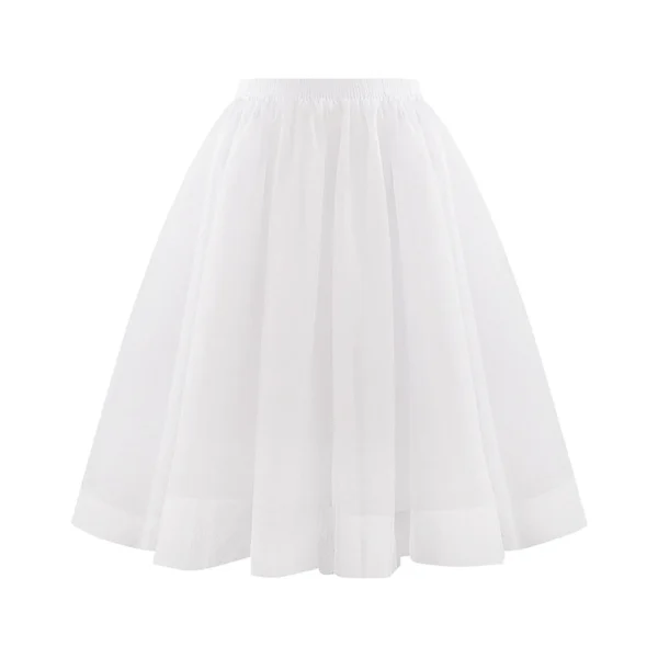 Women's Fashion Solid Color Half Skirt Party Ballet Puff Skirt Mesh Skirt - Image 53