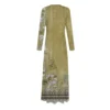 Women's Casual Fashion Long Sleeve Graphic Printed Vintage Long Dresses Fall - Image 12