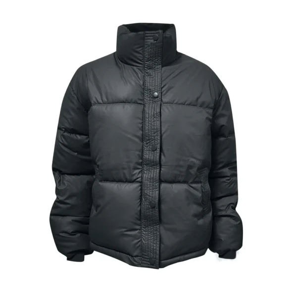 Women's Short Winter Warm Cotton Jacket Single Breasted Zipper Jacket - Image 8