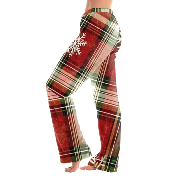 Women's Halloween Printed Casual Pants Drawstring Elastic Waist Drawstring - Image 11