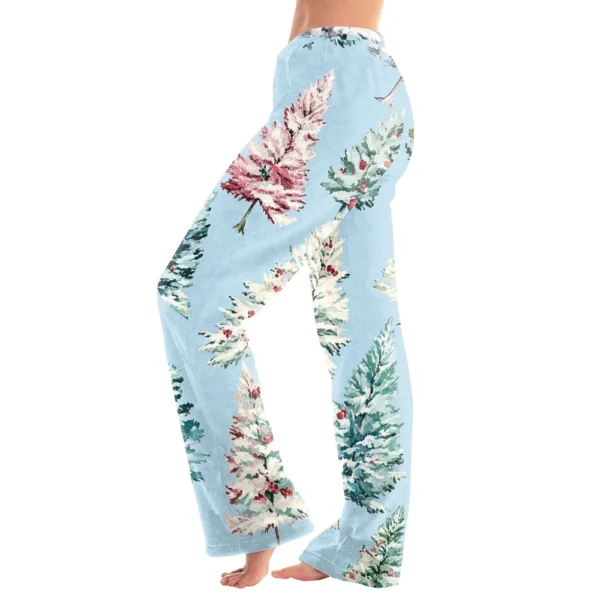 Women's Halloween Printed Casual Pants Drawstring Elastic Waist Drawstring - Image 8