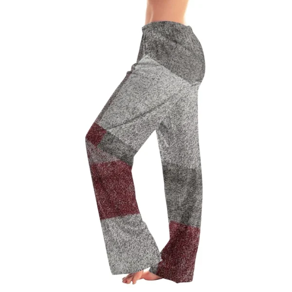 Women's Winter Soild Colored Pants, Full Length Pants, Sports Pants, Home Pants - Image 28