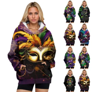Womens Oversized Sweatshirts Fleece Hoodies Long Sleeve Shirts Pullover Fall