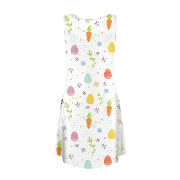 Women's Summer Fashion Printed Loose Easter Sundresses Casual Dresses Dress - Image 12