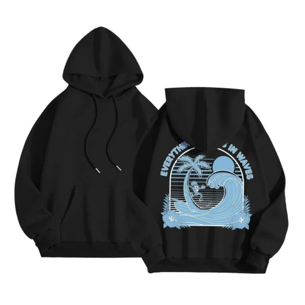 Women's Pullover with Pockets Fashion Long Sleeve Lightweight Hoodies - Image 16