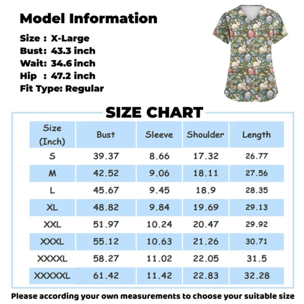Women's Daily Fashion Casual Short Sleeved Round Neck Printed Loose T-Shirt - Image 45