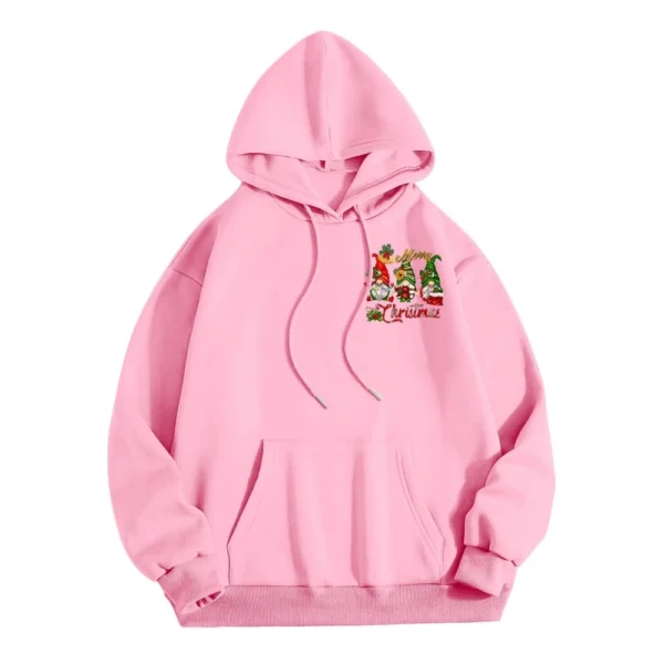 Women's Pullover Lightweight Fashion with Pockets Long Sleeve Hoodies - Image 10