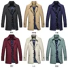 Slim-fit men's mid-length lapel jacket - Image 5