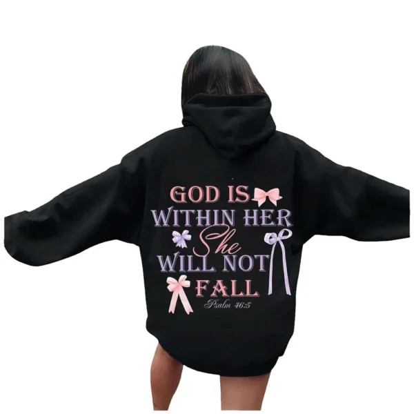 Women's Fashion Lightweight Pullover with Pockets Long Sleeve Hoodies - Image 5