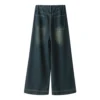 Women's Jeans Wide Leg Baggy Jeans High Waist Cargo Pants Loose Trousers - Image 3