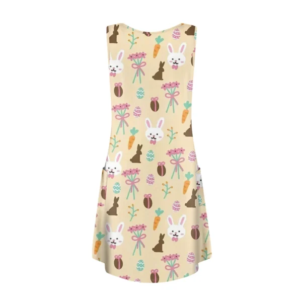 Women's Summer Fashion Printed Loose Easter Sundresses Casual Dresses Dress - Image 10