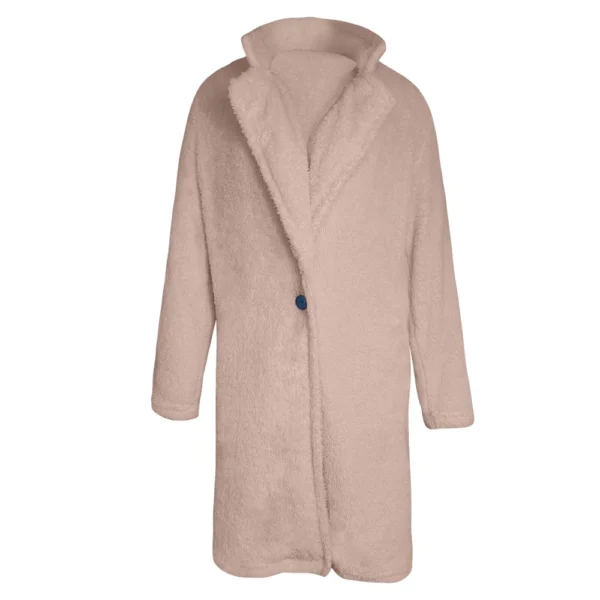 Women's Winter Fashionable Solid Color Single-Breasted Multi-Button - Image 10