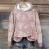 Women's Tops Sweatshirt Print Round Neck Hooded Casual - Image 25