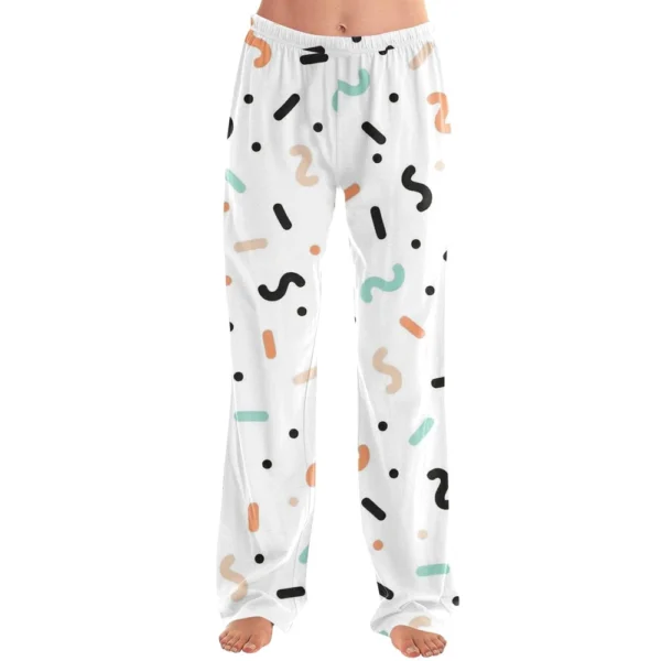Women's Winter Soild Colored Pants, Full Length Pants, Sports Pants, Home Pants - Image 7